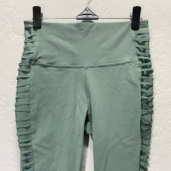 𝅺alo Yoga Green Leggings size S - Picture 5 of 6